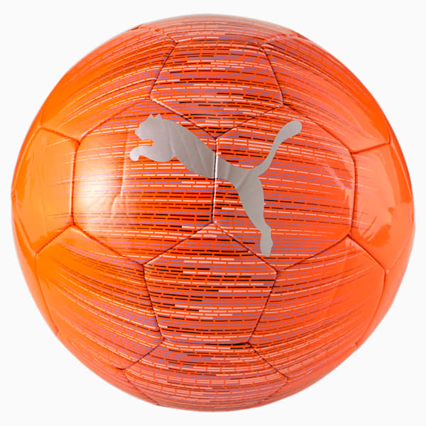 PUMA Trace Training Ball, Shocking Orange-Puma Black-Luminous Purple, extralarge
