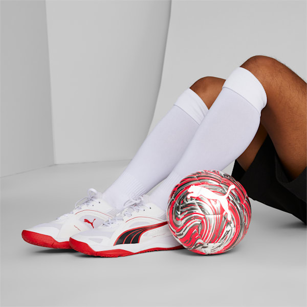 Balón de fútbol Shock, Red Blast-Puma White, extralarge