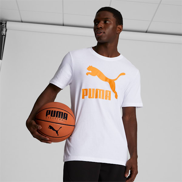 PUMA Basketball, Leather Brown-Puma Black, extralarge