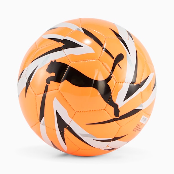 KA Big Cat Mini Soccer Ball, Neon Citrus-Puma Black, extralarge