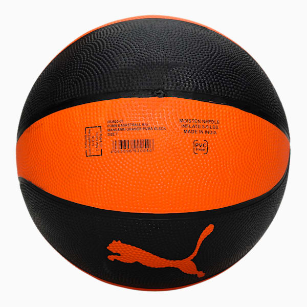 PUMA Hoops Basketball, Mandarin Orange-Puma Black, extralarge-IDN