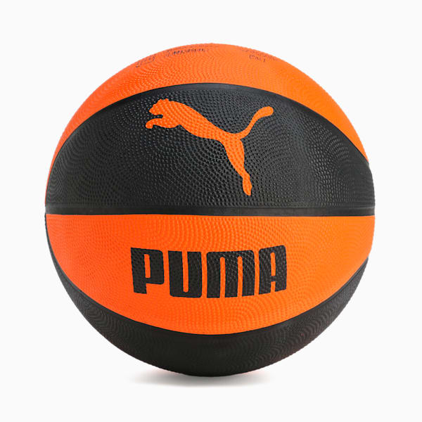 ユニセックス プーマ インドア バスケットボール, Mandarin Orange-Puma Black, extralarge-JPN