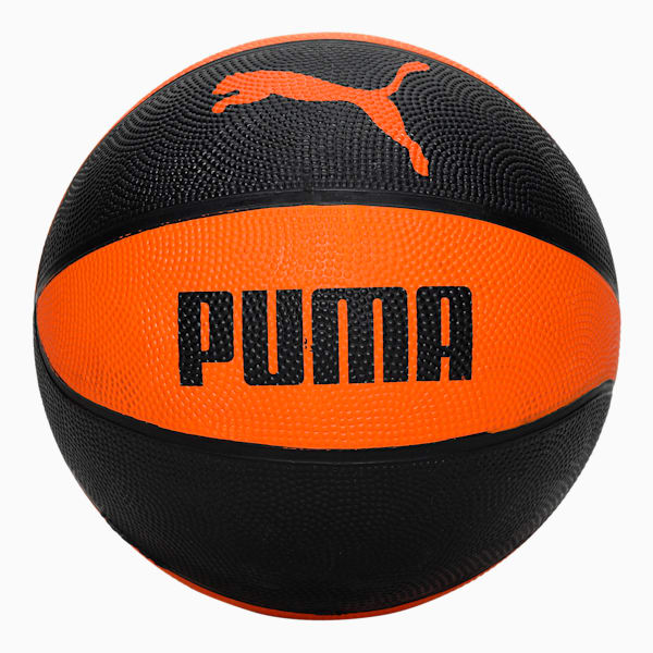 Hoops Basketball, Mandarin Orange-Puma Black, extralarge-IND
