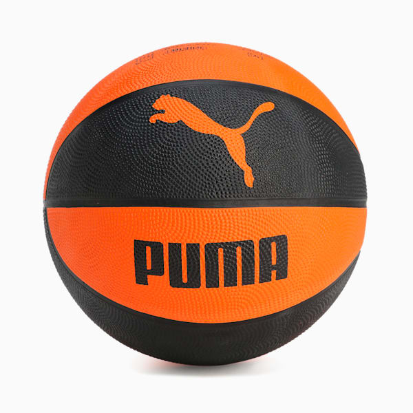 ユニセックス プーマ インドア バスケットボール, Mandarin Orange-Puma Black, extralarge-JPN