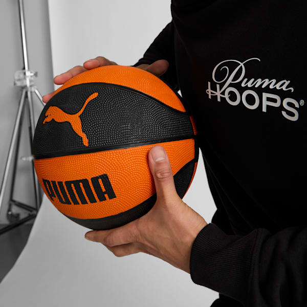 Ballon de basketball d’intérieur, Mandarin Orange-Puma Black, extralarge