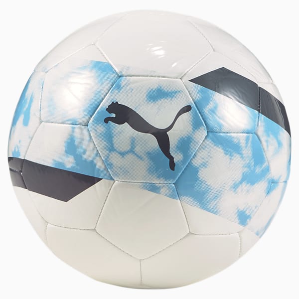 Man City Iconic Training Ball, Puma White-Team Light Blue-Peacoat