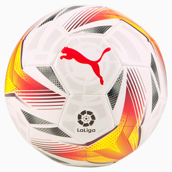 La Liga 1 Accelerate Mini Ball, Puma White-multi colour