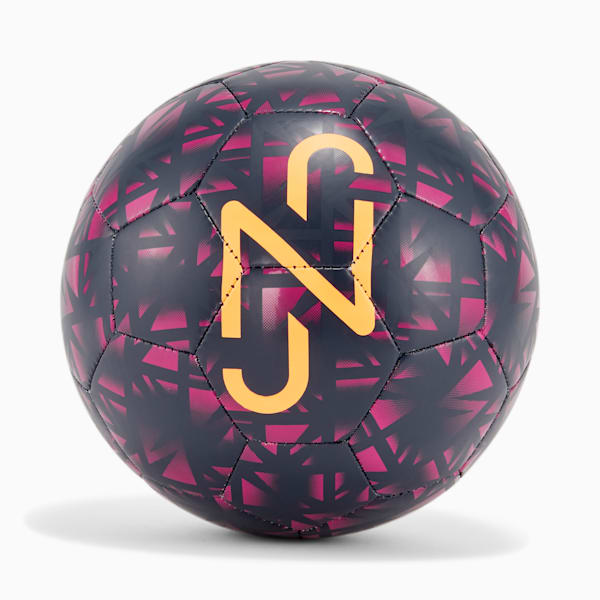 Neymar Jr Graphic Football, Parisian Night-Neon Citrus-Festival Fuchsia, extralarge