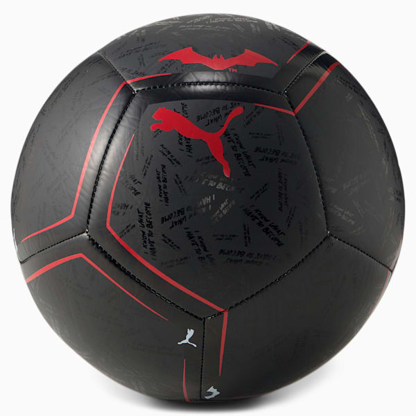 PUMA x BATMAN Graphic Football, Puma Black-High Risk Red-Puma White, extralarge-GBR