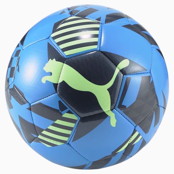 FOOSBALL Park Soccer Ball, Fizzy Light-Blue Glimmer, extralarge