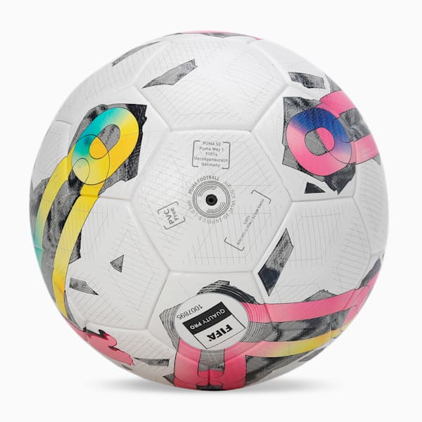 PUMA Orbita 2 TB FQP Football, Puma White-multi colour, extralarge-IND