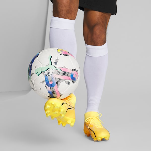 Balón de fútbol PUMA Orbita 2 TB FQP, Puma White-multi colour, extralarge