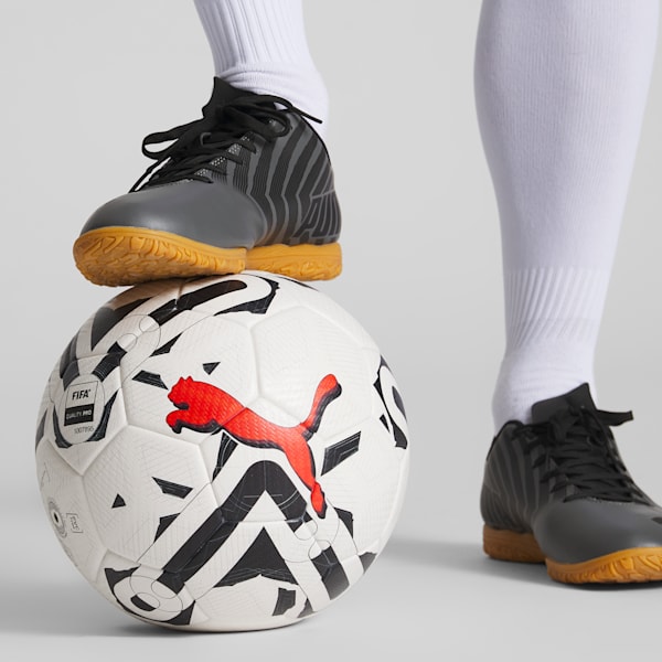 Balón de fútbol PUMA Orbita 2 TB FQP, Puma White-Puma Black-Puma Red, extralarge