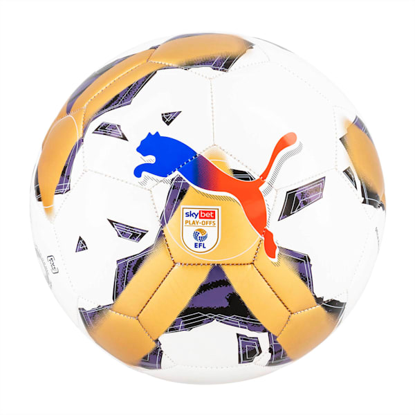 Orbita 6 EFL MS Football, PUMA White-Gold, extralarge-GBR