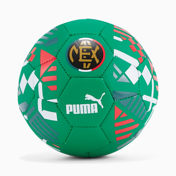 fbtlCore Mini Fan Ball, Pepper Green-Alpine Green-Puma White-Puma Red, extralarge