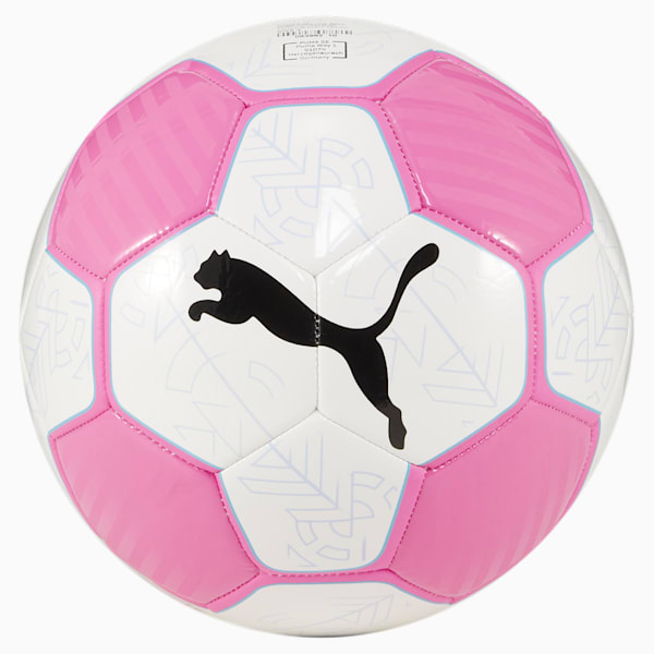Balón de fútbol Prestige, PUMA White-Poison Pink-Luminous Blue, extralarge
