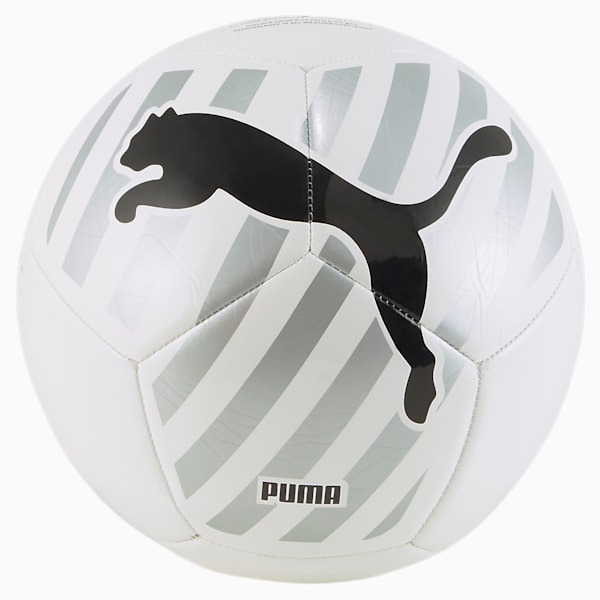 Balón de fútbol Big Cat, PUMA White-PUMA Black, extralarge