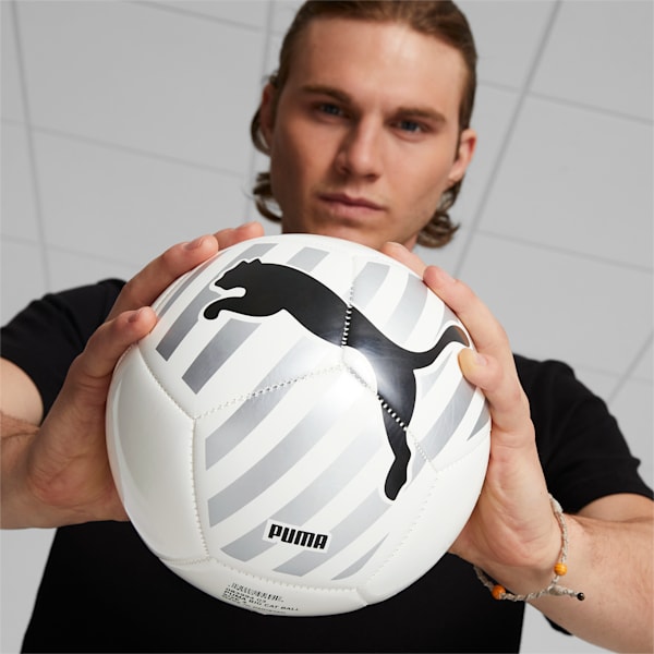 Big Cat Soccer Ball, PUMA White-PUMA Black, extralarge