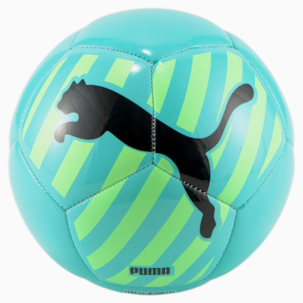 Big Cat Mini Soccer Ball, Electric Peppermint-Fast Yellow, extralarge