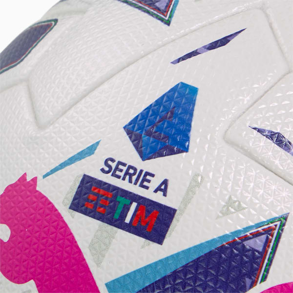 ユニセックス PUMA ORBITA シリーズA FIFA クオリティ プロ マッチ サッカーボール, Puma White-Blue Glimmer-Sunset Glow, extralarge-JPN