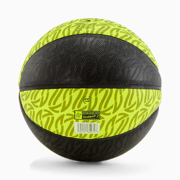 Balón de básquetbol Stewie 1, Lime Squeeze-Dark Shadow, extralarge