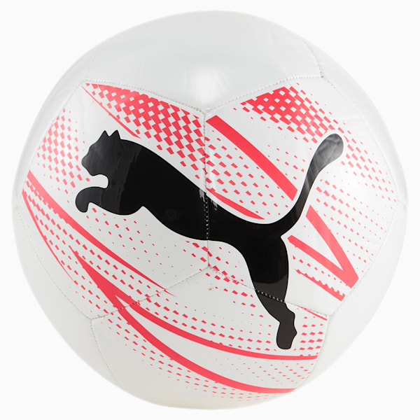 ATTACANTO Soccer Ball, PUMA White-Ultra Blue-Fire Orchid, extralarge