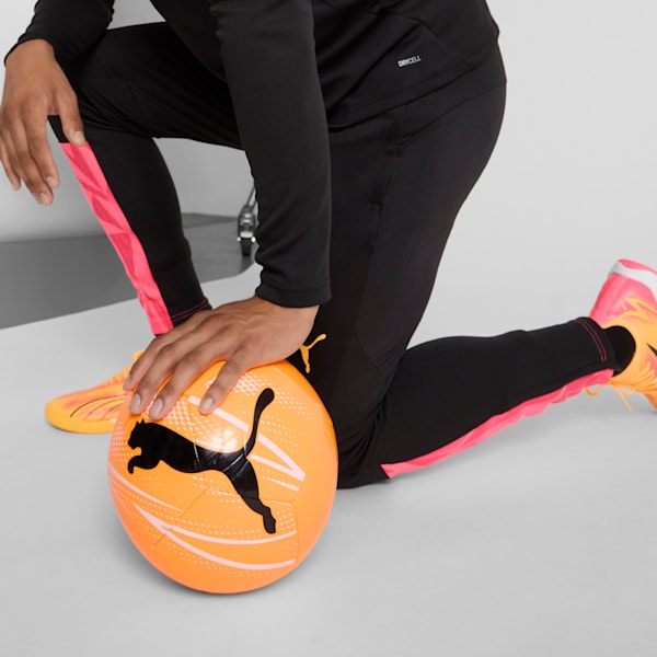 ATTACANTO Soccer Ball, Fluo Orange-PUMA Black-PUMA White, extralarge