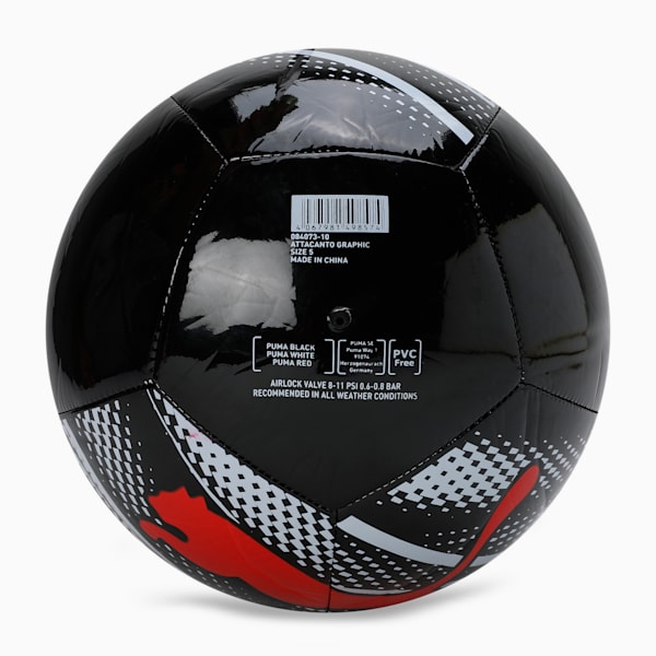 ATTACANTO Football, PUMA Black-PUMA White-PUMA Red, extralarge-IND