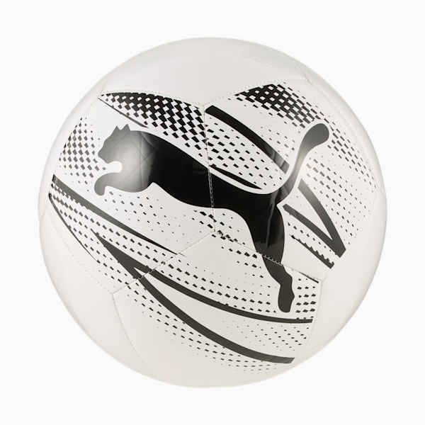 ATTACANTO Soccer Ball, PUMA White-PUMA Black, extralarge