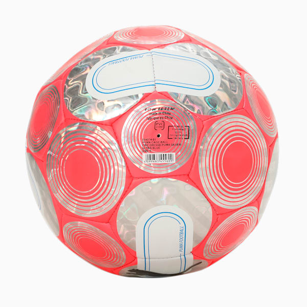 CAGE Football, Fire Orchid-PUMA Silver-Ultra Blue, extralarge-IND