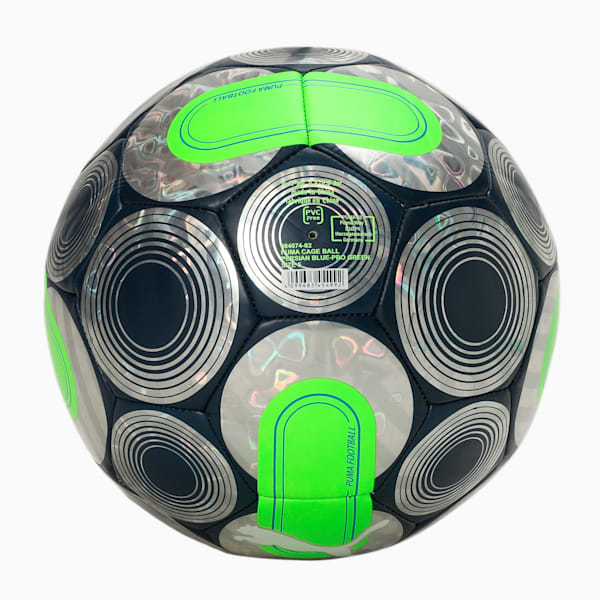 PUMA CAGE Football, Persian Blue-Pro Green, extralarge-IND