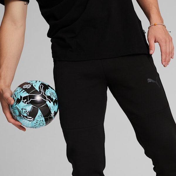 PUMA x CHRISTIAN PULISIC Soccer Ball, Hero Blue-PUMA Black, extralarge