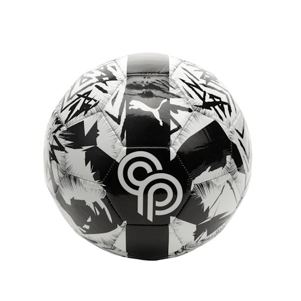 PUMA x CHRISTIAN PULISIC Soccer Ball, PUMA White-PUMA Black, extralarge