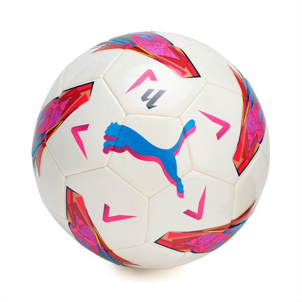 サッカーボール オービタ LALIGA 1 ハイブリッド, PUMA White-multi colour, extralarge-JPN