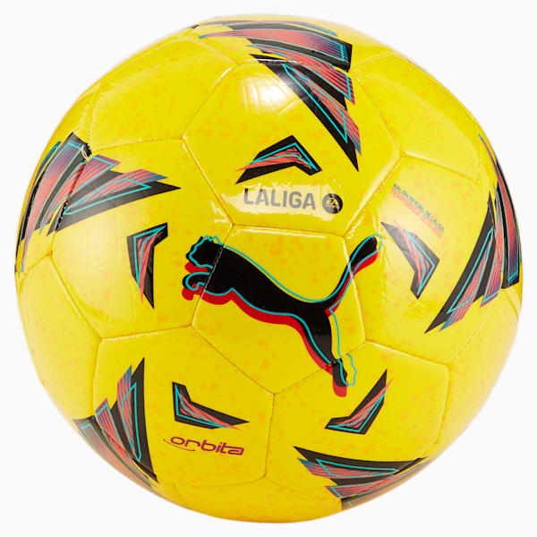 Orbita LaLiga 1 Replica Training Soccer Ball, Dandelion-multi colour, extralarge
