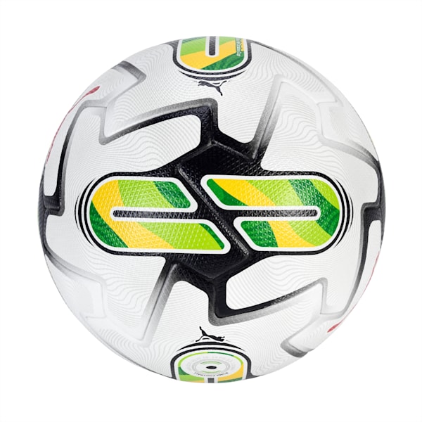 Orbita 1 Carabao Cup Football, PUMA White-Archive Green-PUMA Red, extralarge-GBR