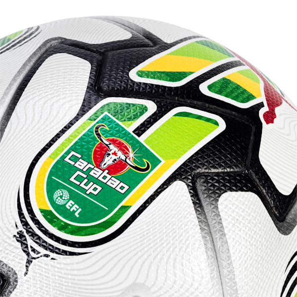 Orbita 1 Carabao Cup Football, PUMA White-Archive Green-PUMA Red, extralarge-GBR