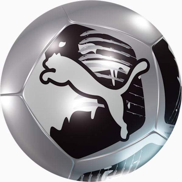 Mini balón de fútbol PUMA Big Cat, PUMA Silver-PUMA Black, extralarge
