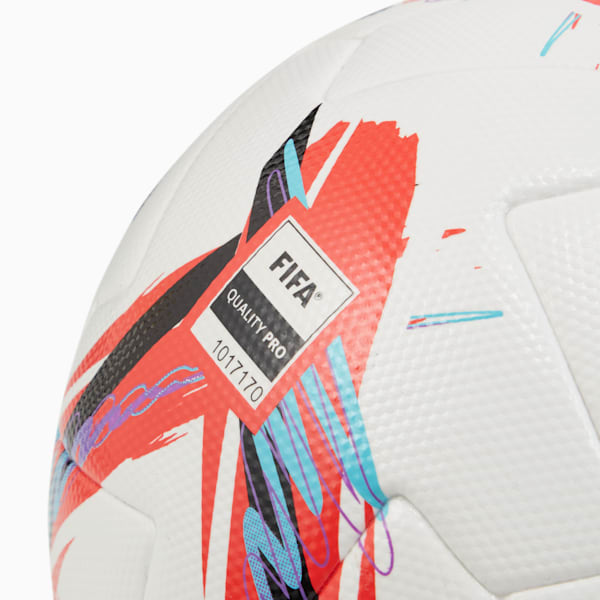Balón de fútbol Orbita 1 FIFA® Quality Pro, PUMA White-multicolor, extralarge