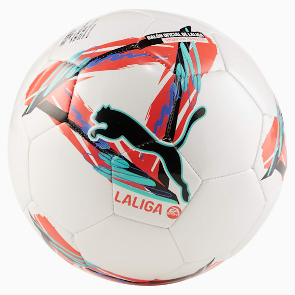 Orbita La Liga 1 Mini Soccer Ball, PUMA White-multicolor, extralarge