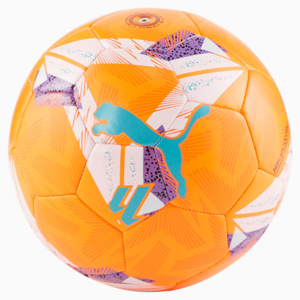 Orbita La Liga 1 Mini Soccer Ball, Fluo Orange-multicolor, extralarge