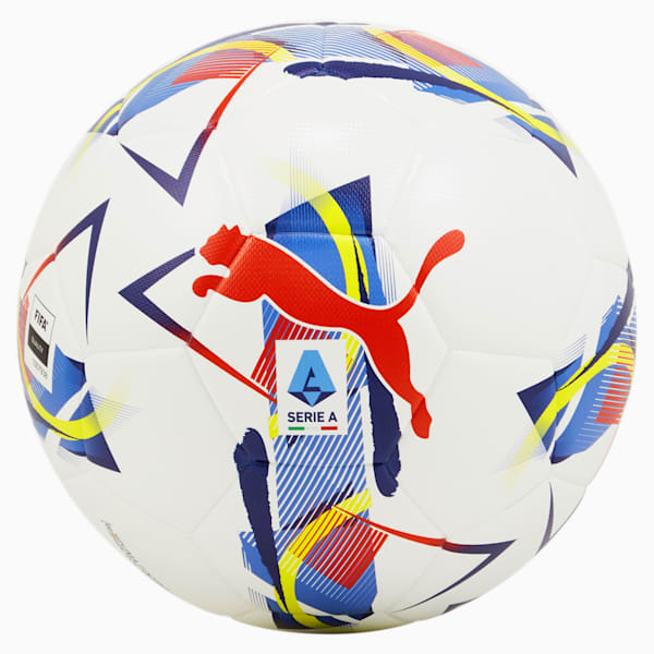Serie A Football (FIFA® Quality), PUMA White-multicolor, extralarge