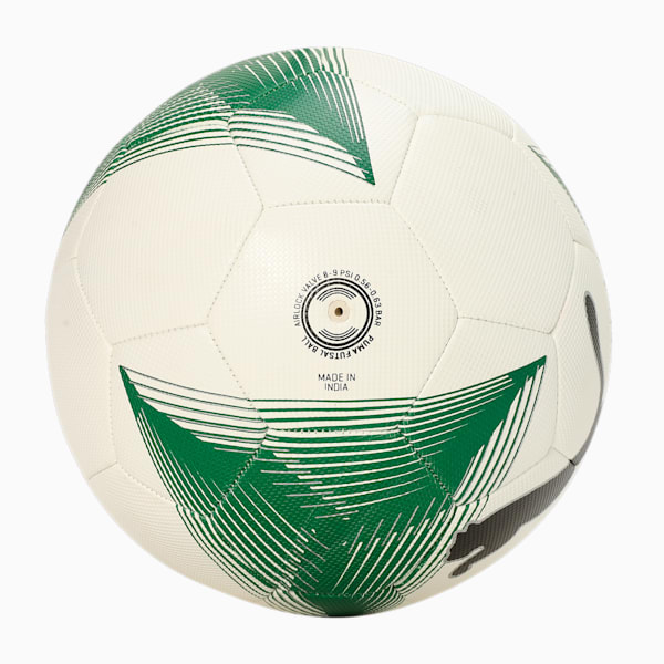 Futsal 3 Football, PUMA White-Dark Green, extralarge-IND