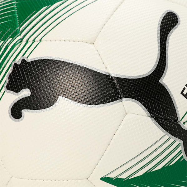 Futsal 3 Football, PUMA White-Dark Green, extralarge-IND