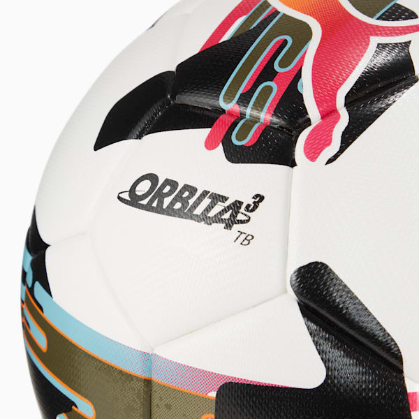 ユニセックス プーマ オービタ 3 TB サッカーボール FIFA QUALITY, PUMA White-multicolor, extralarge-JPN