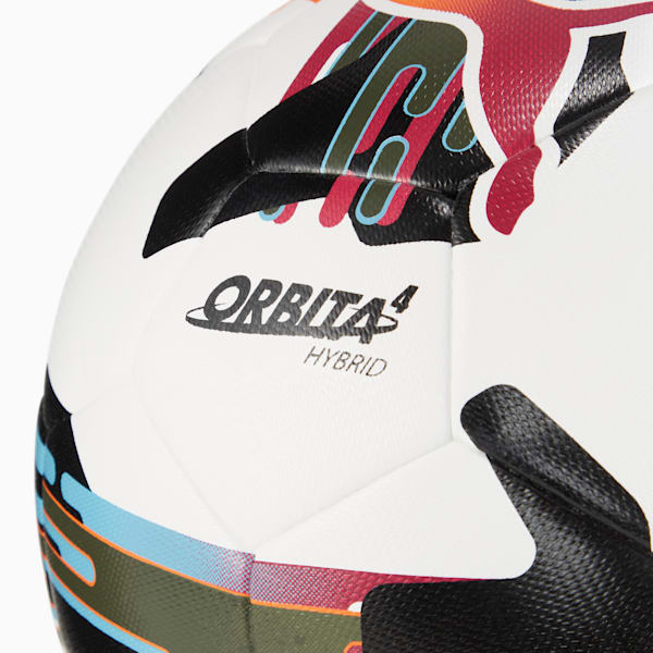 ユニセックス プーマ オービタ 4 HYB サッカーボール FIFA BASIC, PUMA White-multicolor, extralarge-JPN