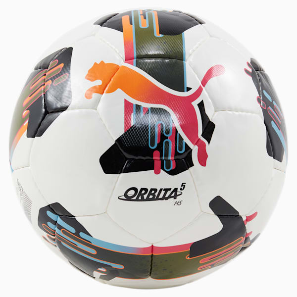 ユニセックス プーマ オービタ 5 HS サッカーボール, PUMA White-multicolor, extralarge-JPN
