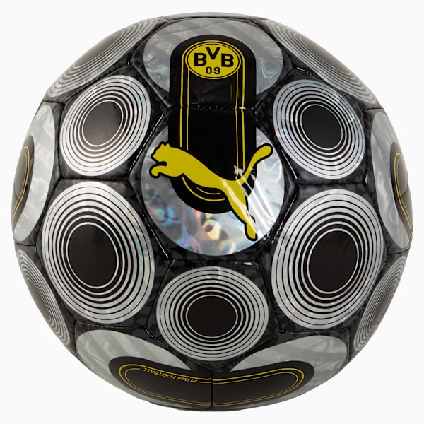 Borussia Dortmund ftblCULTURE+ Football, PUMA Black-Faster Yellow, extralarge-GBR