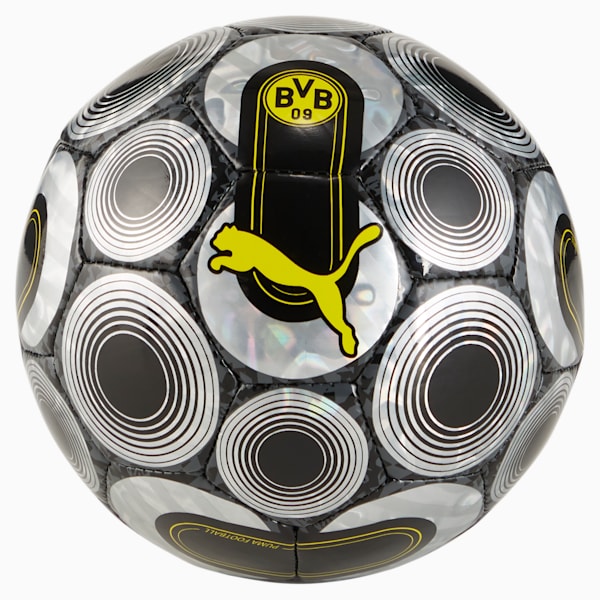 Mini balón de fútbol Borussia Dortmund ftblCULTURE+, PUMA Black-Faster Yellow, extralarge