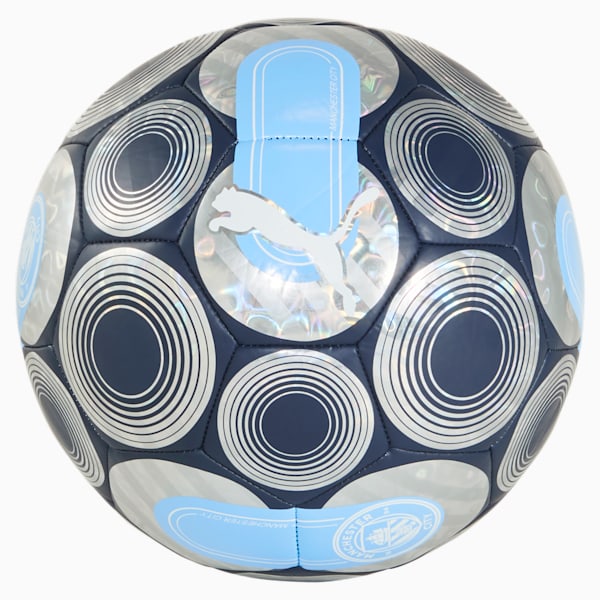 Balón de fútbol Manchester City ftblCULTURE+, Club Navy-Team Light Blue, extralarge